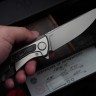 Shirogorov F95NL Gen.5 (M390, Ti, black Technocarbo, MRBS)