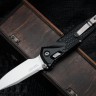 Microtech Socom Ram-Lok w/ Aluminum Frag Handles & S/E Stonewash M390MK 160RL-10FR