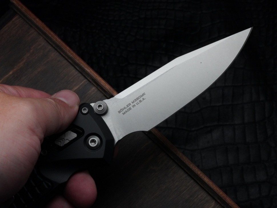 Microtech Socom Ram-Lok w/ Aluminum Frag Handles & S/E Stonewash M390MK 160RL-10FR