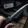 Microtech Ultratech Damascus Double Edge & Carbon Fiber Top 122-16CFS