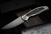 Shirogorov F95NL Gen.5 (M390, Ti, olive Technocarbo, MRBS)