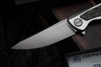 Shirogorov F95NL Gen.5 (M390, Ti, olive Technocarbo, MRBS)