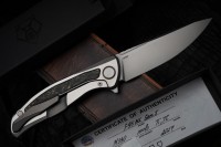 Shirogorov F95NL Gen.5 (M390, Ti, olive Technocarbo, MRBS)