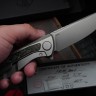 Shirogorov F95NL Gen.5 (M390, Ti, olive Technocarbo, MRBS)