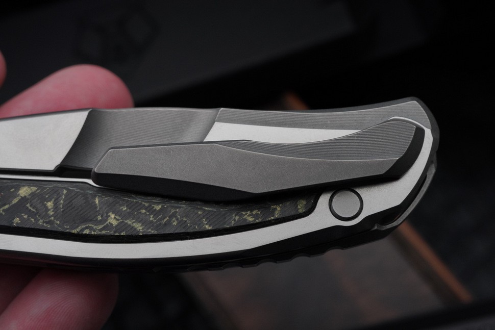 Shirogorov F95NL Gen.5 (M390, Ti, olive Technocarbo, MRBS)