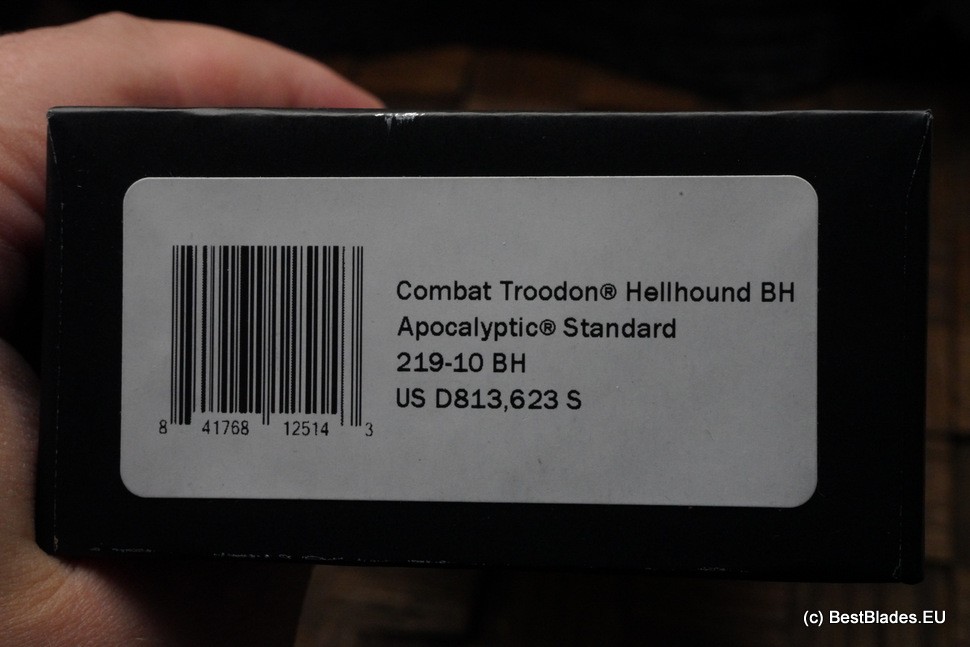Microtech Combat Troodon Hellhound Bounty Hunter Signature Series 219-10BH