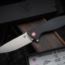 Shirogorov F3 (Elmax, G10 grey, red accents, MRBS)