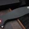 Shirogorov F3 (Elmax, G10 grey, red accents, MRBS)