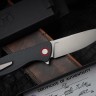 Shirogorov F3 (Elmax, G10 grey, red accents, MRBS)