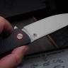 Shirogorov F3 (Elmax, G10 grey, red accents, MRBS)