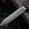 Microtech UTX-70 Gen IV w/ Black Handle & Apocalyptic Spartan M390MK 12494-10AP