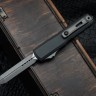 Microtech UTX-70 Gen IV w/ Black Handle & Apocalyptic Spartan M390MK 12494-10AP