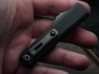Microtech UTX-70 Gen IV w/ Black Handle &amp; Apocalyptic Spartan M390MK 12494-10AP