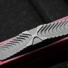 Microtech Ultratech Double Edge Double Full Serrated Apocalyptic & Distressed Red 122-D12DRD