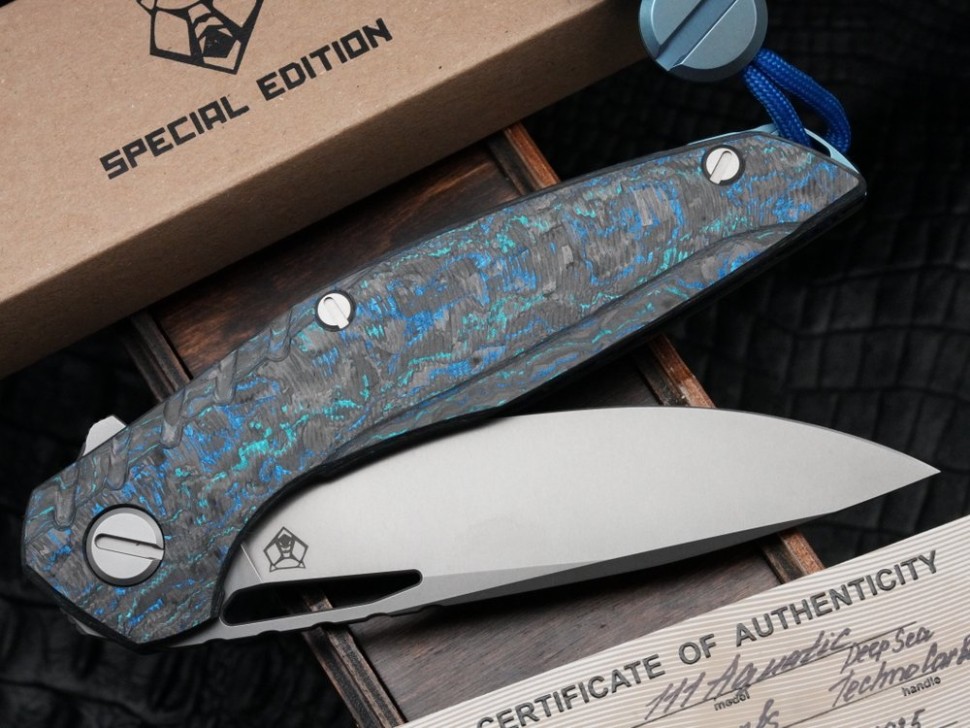 111 Aquatic - "Deep Sea" TechnoCarbo Handle - Vanax37 Blade - MRBS