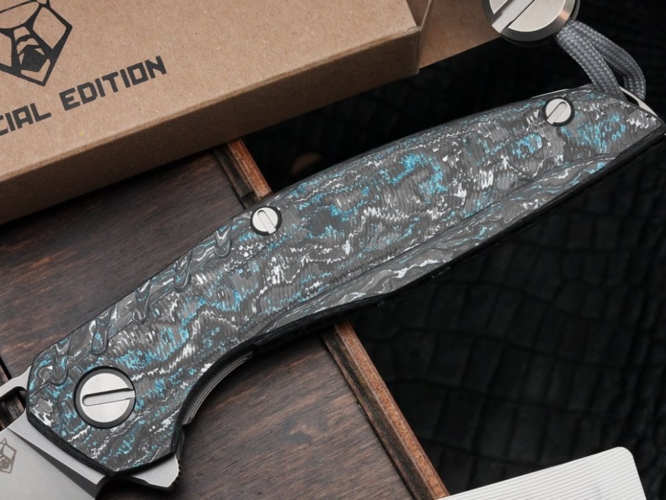 111 Aquatic - "Northern Wind" TechnoCarbo Handle - Elmax Blade - MRBS