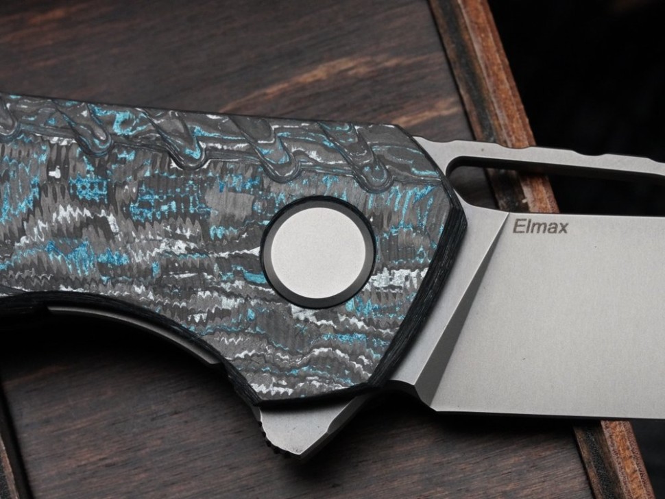 111 Aquatic - "Northern Wind" TechnoCarbo Handle - Elmax Blade - MRBS