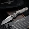 Marfione Custom MSI RAM LOK Mini Double Vapor Blast Titanium Handles w/ Double Vapor Accents & Two Tone Stonewash M390MK