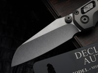 Marfione Custom MSI RAM LOK Mini Double Vapor Blast Titanium Handles w/ Double Vapor Accents &amp; Two Tone Stonewash M390MK
