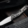 Marfione Custom MSI RAM LOK Mini Double Vapor Blast Titanium Handles w/ Double Vapor Accents & Two Tone Stonewash M390MK