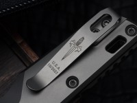 Marfione Custom MSI RAM LOK Mini Double Vapor Blast Titanium Handles w/ Double Vapor Accents &amp; Two Tone Stonewash M390MK