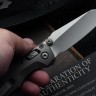 Marfione Custom MSI RAM LOK Mini Double Vapor Blast Titanium Handles w/ Double Vapor Accents & Two Tone Stonewash M390MK