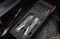 #66 Microtech Combat Troodon Molon Labe Hellhound &amp; Warhound Set Signature Series Bronze Apocalyptic Standard 219-13SETMLS