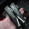#66 Microtech Combat Troodon Molon Labe Hellhound & Warhound Set Signature Series Bronze Apocalyptic Standard 219-13SETMLS