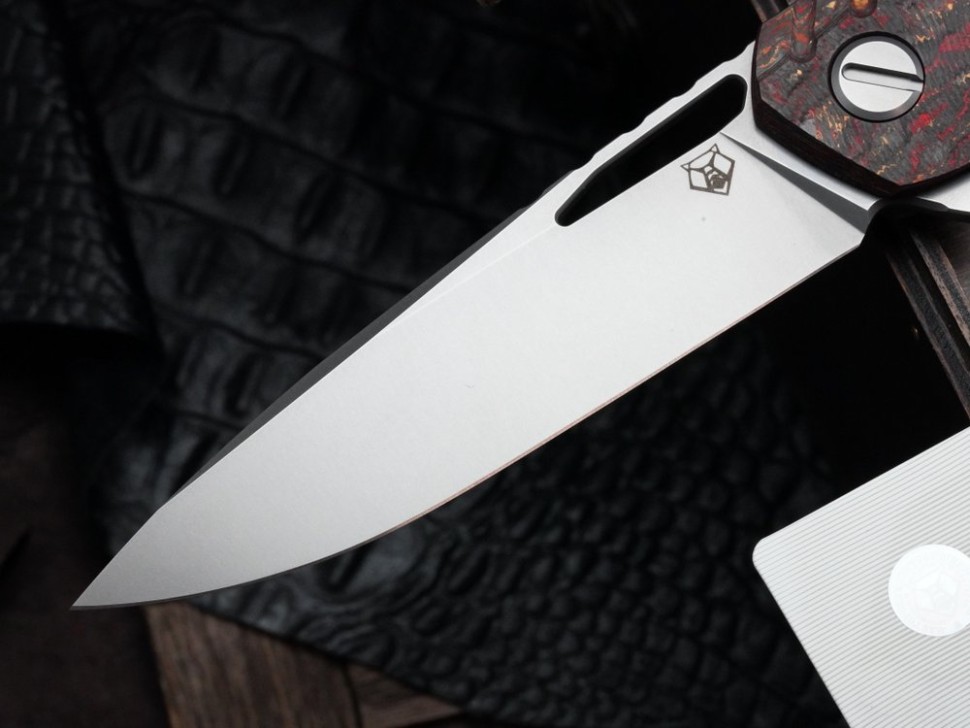 111 Aquatic - "Phoenix Wing" TechnoCarbo Handle - M390 Blade - MRBS