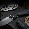 Pre Order CKF/Cpprhd Rampage Multi-Colored Carbon Fiber Handle & CKFWash/Satin/Mirror M398