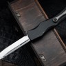 Microtech Marfione Select Halo IV Black Handle w/ Stonewash Tanto M390MK 1151-10MS1