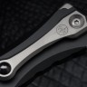 Microtech Marfione Select Halo IV Black Handle w/ Stonewash Tanto M390MK 1151-10MS1