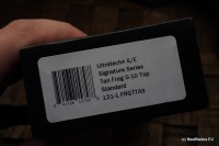 Microtech Ultratech Tan Frag G-10 Top Tactical Standard &amp; Double Edge Signature Series 122-1FRGTTAS