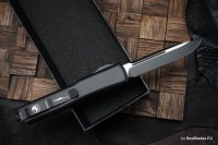 Microtech Ultratech Tan Frag G-10 Top Tactical Standard &amp; Double Edge Signature Series 122-1FRGTTAS