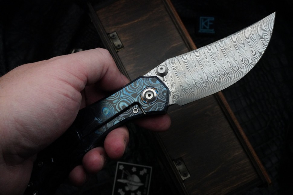 CKF/Malyshev Blava FD (Damasteel, ZircuTi)