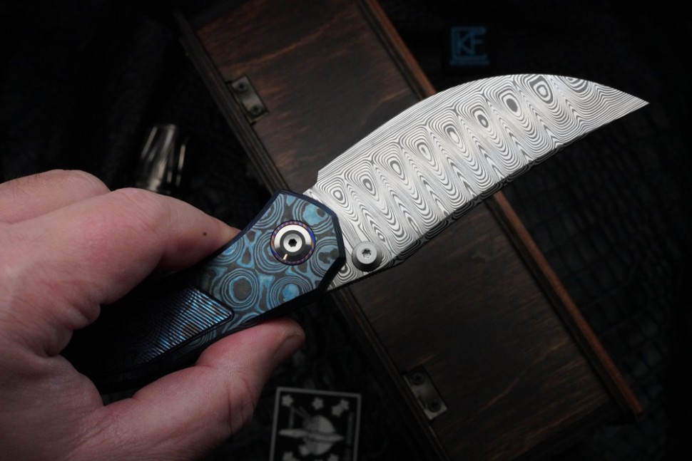 CKF/Malyshev Blava FD (Damasteel, ZircuTi)