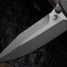 Microtech Socom Elite Manual Spear Point Apocalyptic Natural Clear Signature Series 160-10APNCSS