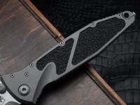 Microtech Socom Elite Manual Spear Point Apocalyptic Natural Clear Signature Series 160-10APNCSS
