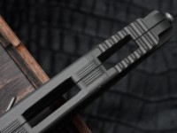 Microtech Socom Elite Manual Spear Point Apocalyptic Natural Clear Signature Series 160-10APNCSS