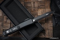 Microtech Ultratech OD Green Frag G-10 Top Tactical Standard &amp; Double Edge Full Serrated Signature Series 122-3FRGTODS