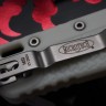 Microtech Knives MSI RAM LOK White Polymer & Black Partial Serrated M390MK 210T-2PMWH