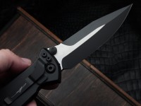 Microtech Socom Elite Spear Point Manual Black Tactical Standard 160-1TSS