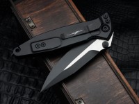 Microtech Socom Elite Spear Point Manual Black Tactical Standard 160-1TSS