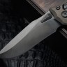 Microtech Marfione Select Amphibian RAM LOK Antique Bronze Frag Titanium Handles & DLC M390MK & DLC Accents 137RL-1DLCTFRMS1