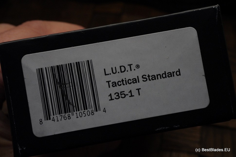 Microtech L.U.D.T Black Tactical Standard 135-1T