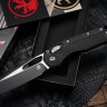 Microtech Knives MSI RAM LOK Black Polymer & Black M390MK 210T-1PMBK