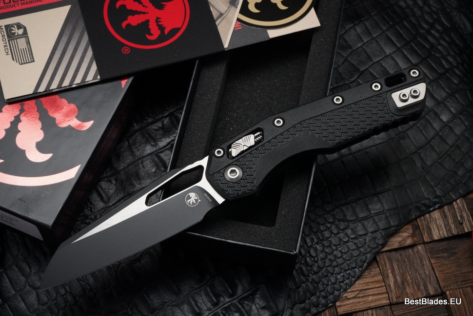 Microtech Knives MSI RAM LOK Black Polymer & Black M390MK 210T-1PMBK