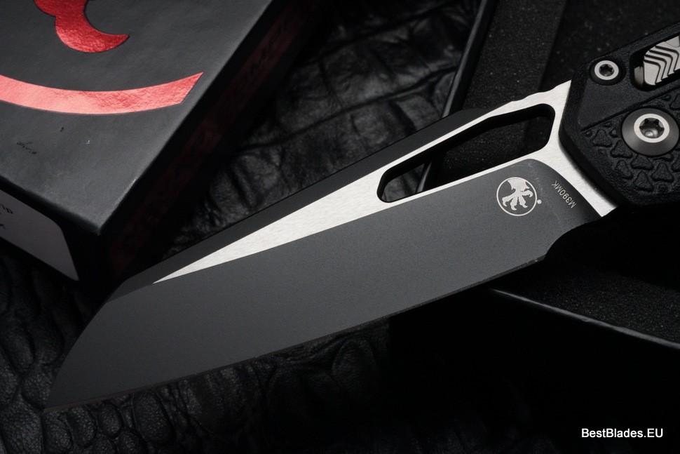 Microtech Knives MSI RAM LOK Black Polymer & Black M390MK 210T-1PMBK