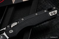 Microtech Knives MSI RAM LOK Black Polymer &amp; Black M390MK 210T-1PMBK