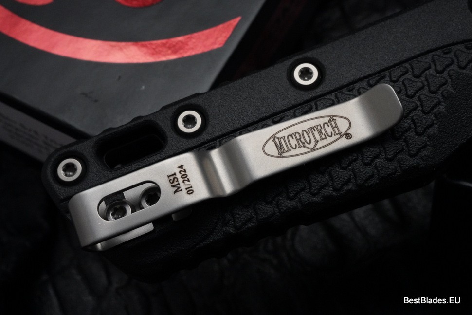 Microtech Knives MSI RAM LOK Black Polymer & Black M390MK 210T-1PMBK